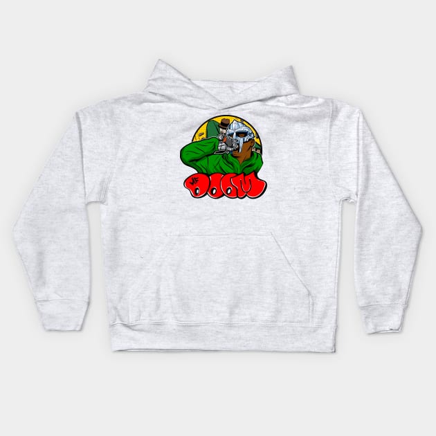 RIP MF DOOM Kids Hoodie by OniSide